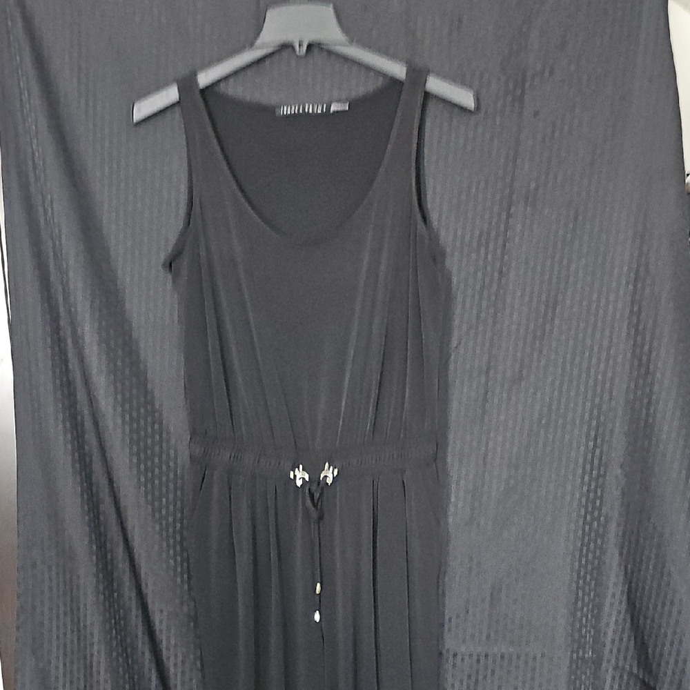 Black Sleeveless Jumpsuit